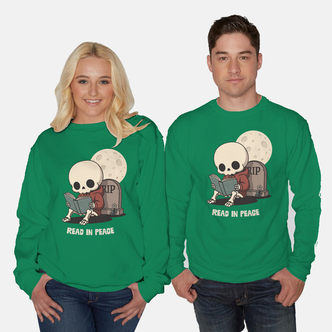 RIP Read In Peace-Unisex-Crew Neck-Sweatshirt-Popnotic