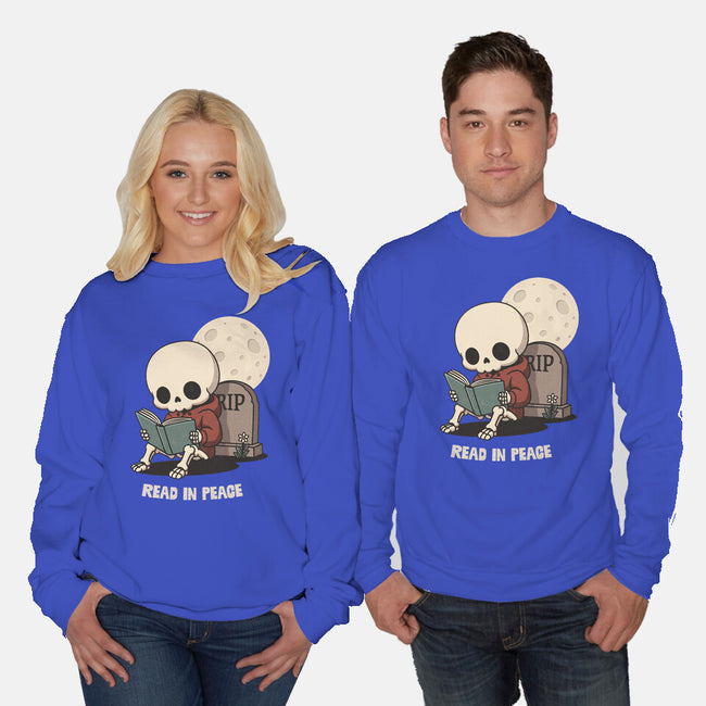 RIP Read In Peace-Unisex-Crew Neck-Sweatshirt-Popnotic
