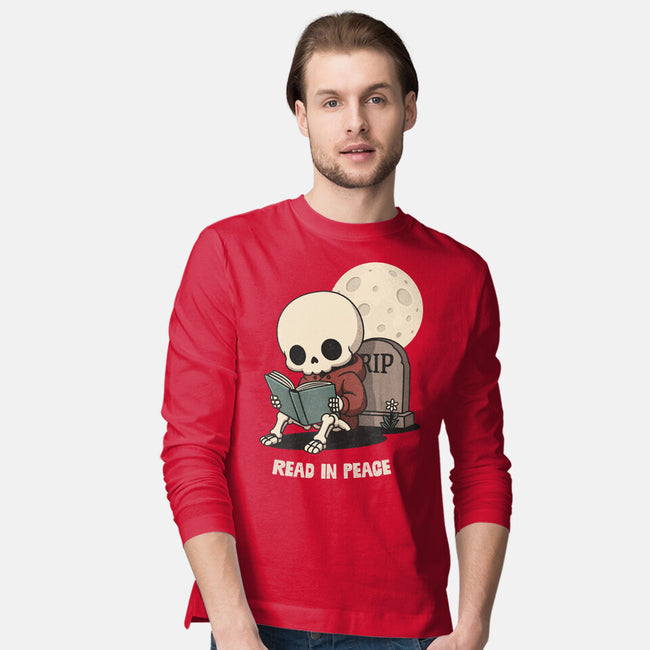 RIP Read In Peace-Mens-Long Sleeved-Tee-Popnotic