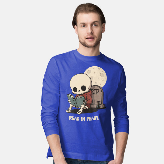RIP Read In Peace-Mens-Long Sleeved-Tee-Popnotic