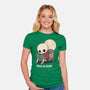 RIP Read In Peace-Womens-Fitted-Tee-Popnotic