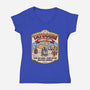Tatooine Summer Camp-Womens-V-Neck-Tee-Popnotic
