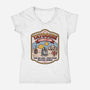 Tatooine Summer Camp-Womens-V-Neck-Tee-Popnotic