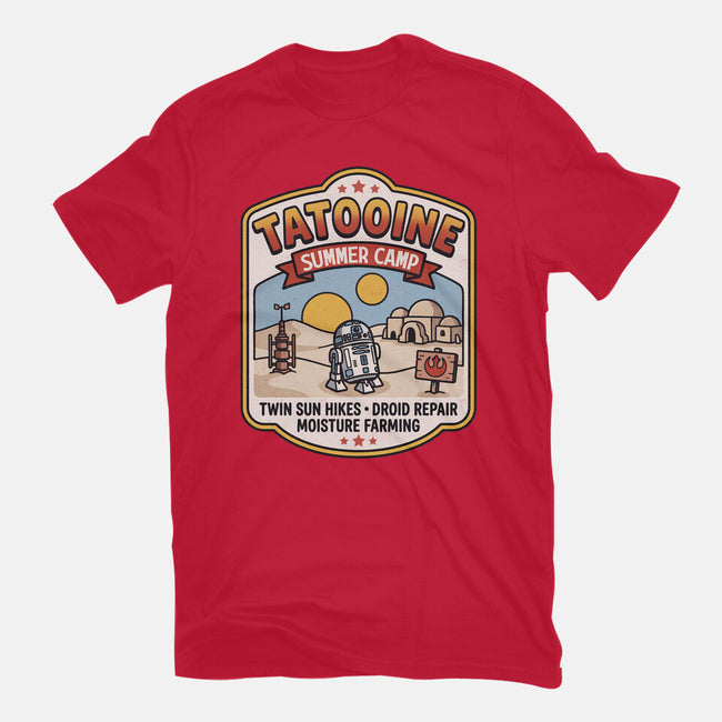 Tatooine Summer Camp-Mens-Basic-Tee-Popnotic