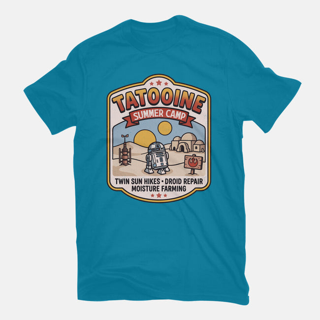 Tatooine Summer Camp-Womens-Fitted-Tee-Popnotic