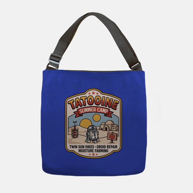 Tatooine Summer Camp-None-Adjustable Tote-Bag-Popnotic