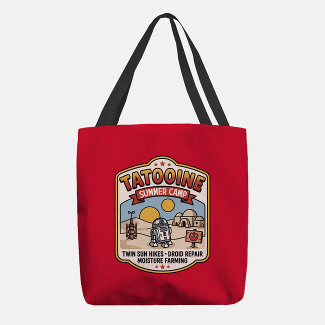 Tatooine Summer Camp-None-Basic Tote-Bag-Popnotic