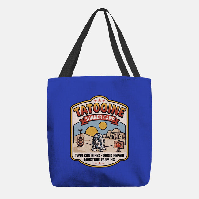 Tatooine Summer Camp-None-Basic Tote-Bag-Popnotic