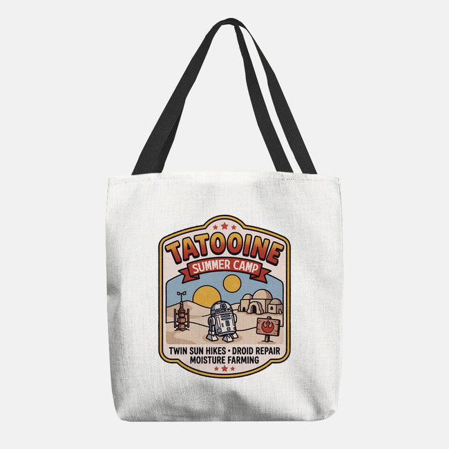 Tatooine Summer Camp-None-Basic Tote-Bag-Popnotic
