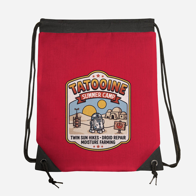 Tatooine Summer Camp-None-Drawstring-Bag-Popnotic