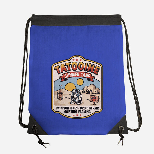 Tatooine Summer Camp-None-Drawstring-Bag-Popnotic