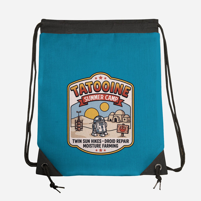 Tatooine Summer Camp-None-Drawstring-Bag-Popnotic