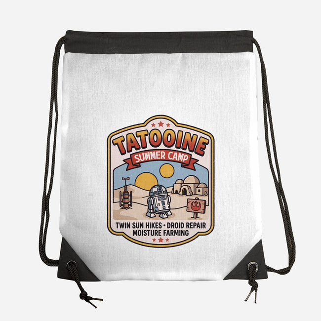 Tatooine Summer Camp-None-Drawstring-Bag-Popnotic