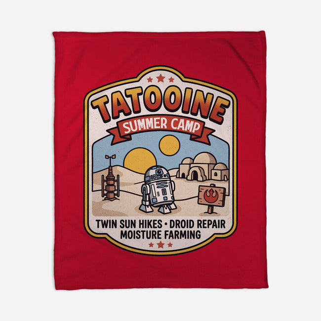 Tatooine Summer Camp-None-Fleece-Blanket-Popnotic