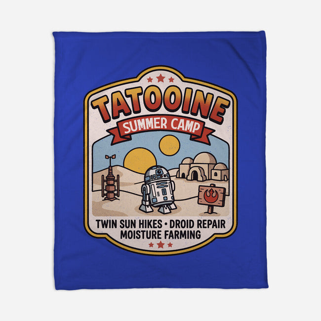 Tatooine Summer Camp-None-Fleece-Blanket-Popnotic