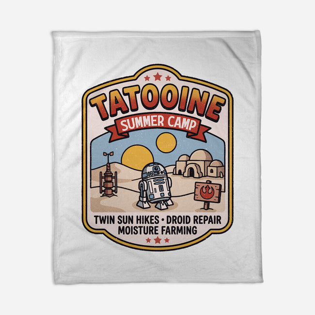 Tatooine Summer Camp-None-Fleece-Blanket-Popnotic