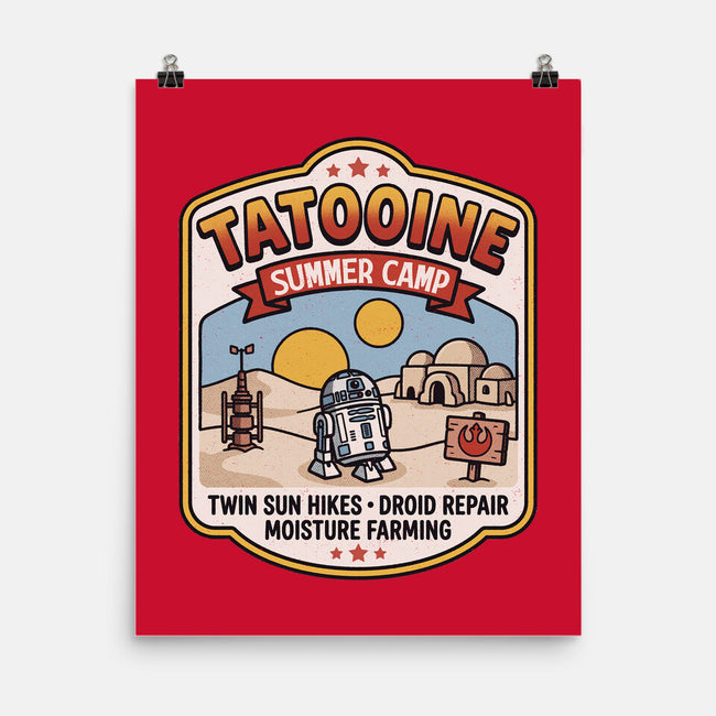 Tatooine Summer Camp-None-Matte-Poster-Popnotic