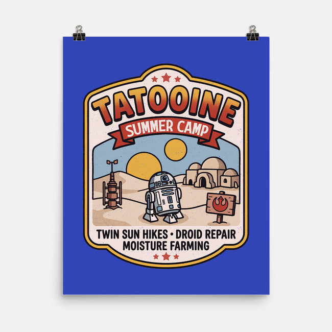 Tatooine Summer Camp-None-Matte-Poster-Popnotic