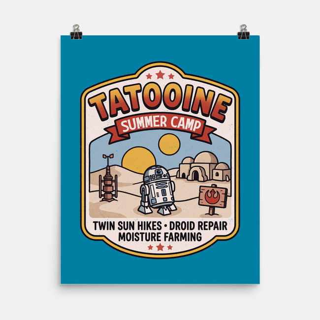 Tatooine Summer Camp-None-Matte-Poster-Popnotic