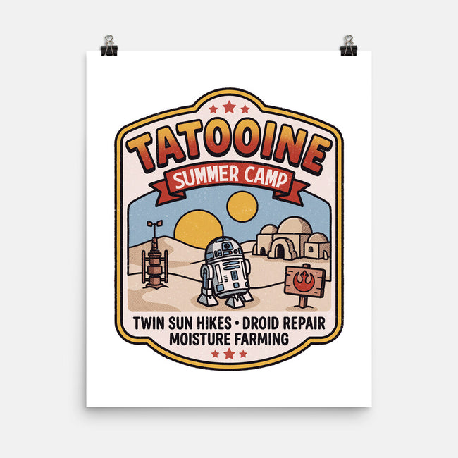 Tatooine Summer Camp-None-Matte-Poster-Popnotic