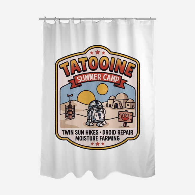 Tatooine Summer Camp-None-Polyester-Shower Curtain-Popnotic