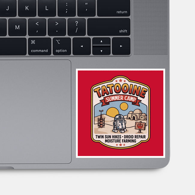 Tatooine Summer Camp-None-Glossy-Sticker-Popnotic