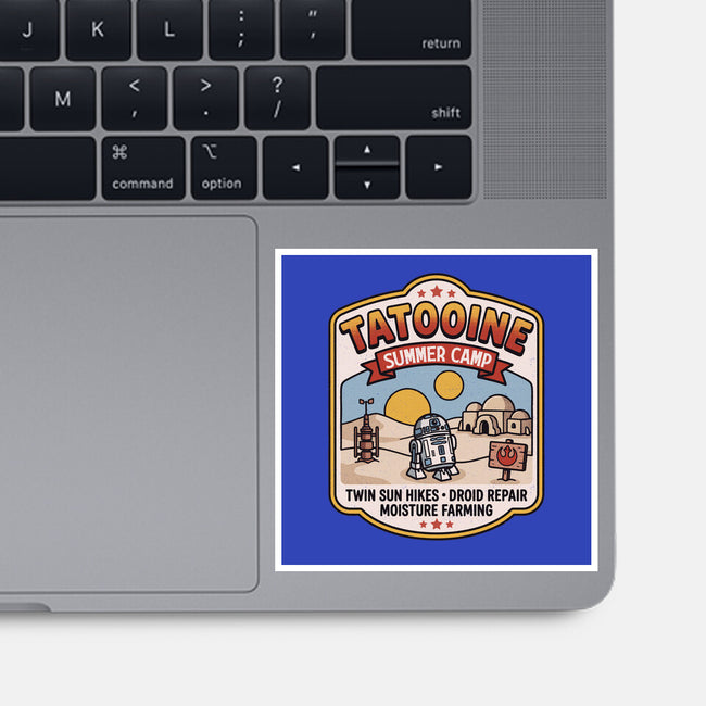 Tatooine Summer Camp-None-Glossy-Sticker-Popnotic