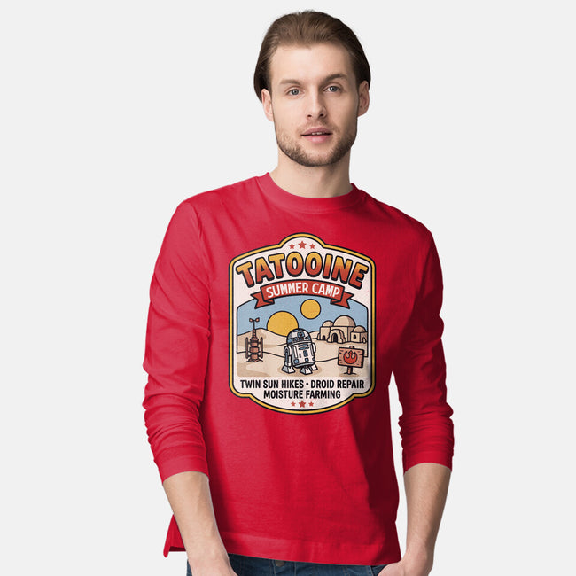 Tatooine Summer Camp-Mens-Long Sleeved-Tee-Popnotic