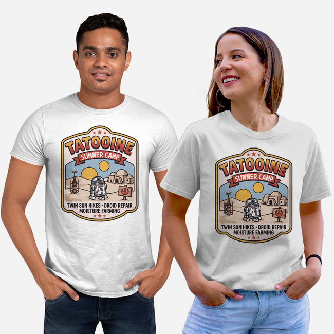Tatooine Summer Camp-Unisex-Basic-Tee-Popnotic
