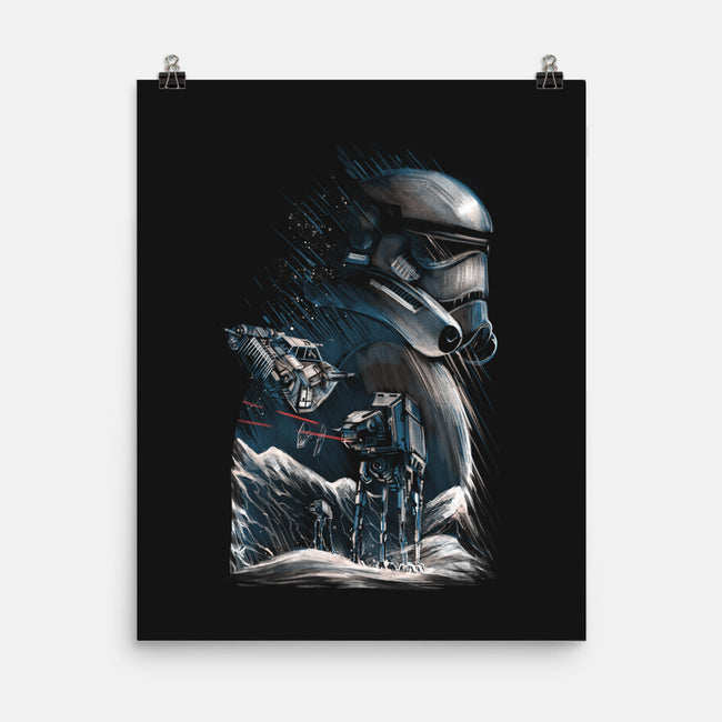 The Empire Silhouette-None-Matte-Poster-zascanauta