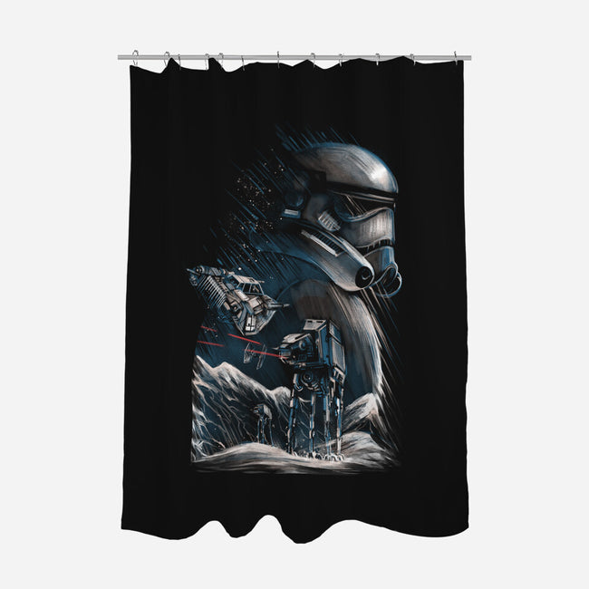 The Empire Silhouette-None-Polyester-Shower Curtain-zascanauta