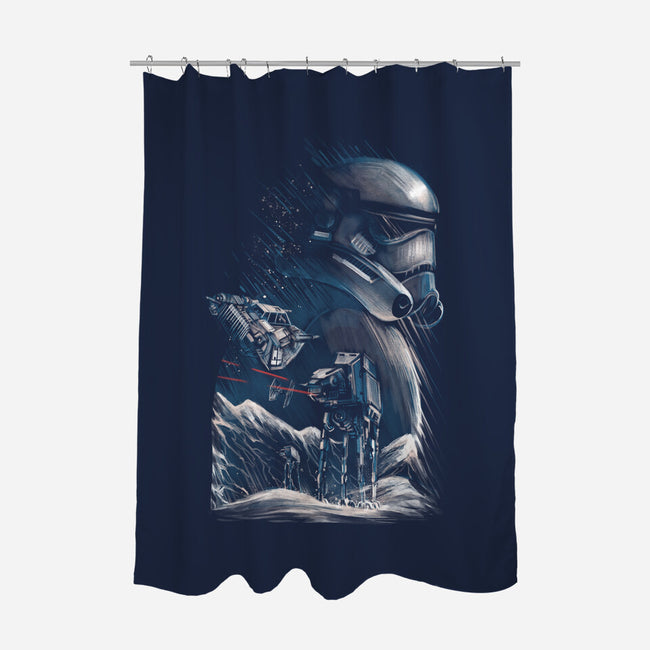 The Empire Silhouette-None-Polyester-Shower Curtain-zascanauta
