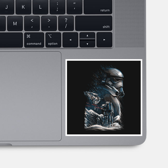 The Empire Silhouette-None-Glossy-Sticker-zascanauta