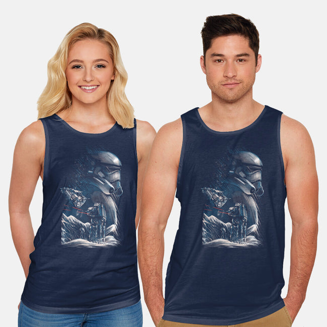 The Empire Silhouette-Unisex-Basic-Tank-zascanauta