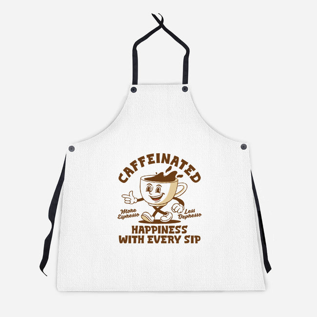 Caffeinated-Unisex-Kitchen-Apron-XYZ Studio
