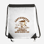 Caffeinated-None-Drawstring-Bag-XYZ Studio