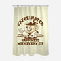 Caffeinated-None-Polyester-Shower Curtain-XYZ Studio