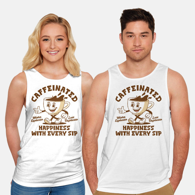 Caffeinated-Unisex-Basic-Tank-XYZ Studio