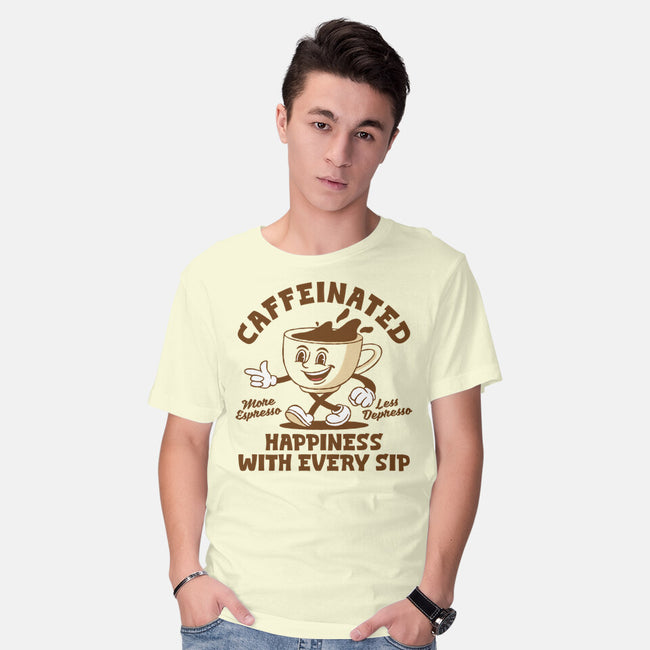 Caffeinated-Mens-Basic-Tee-XYZ Studio