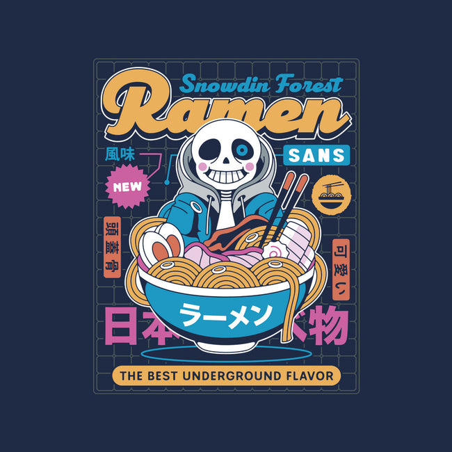 Snowdin Forest Ramen Aesthetic-Mens-Basic-Tee-LAGELANTEE