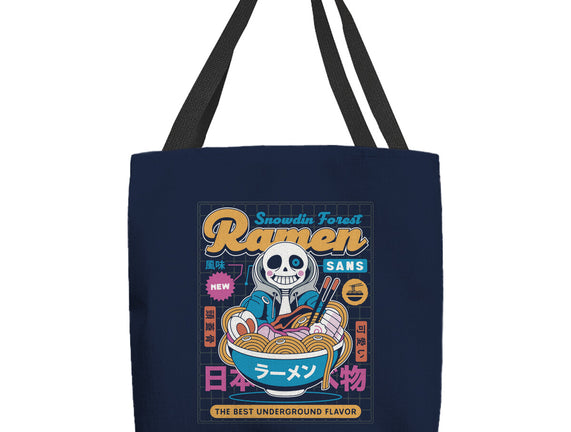 Snowdin Forest Ramen Aesthetic