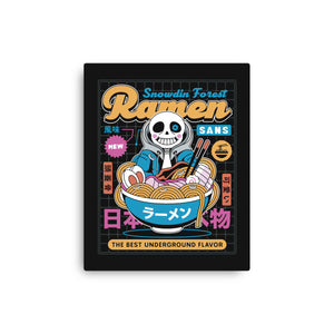 Snowdin Forest Ramen Aesthetic