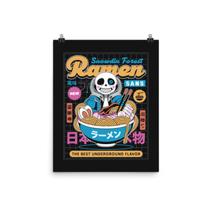Snowdin Forest Ramen Aesthetic