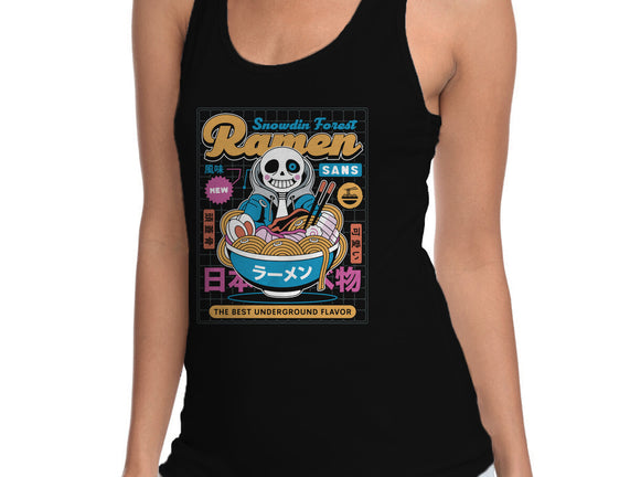 Snowdin Forest Ramen Aesthetic
