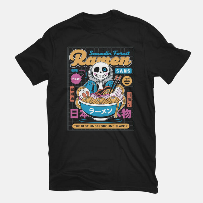 Snowdin Forest Ramen Aesthetic-Youth-Basic-Tee-LAGELANTEE
