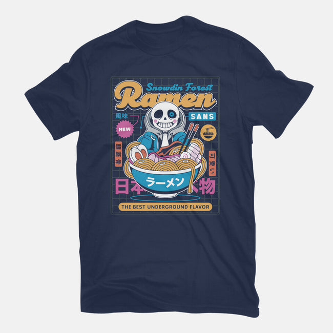 Snowdin Forest Ramen Aesthetic-Youth-Basic-Tee-LAGELANTEE