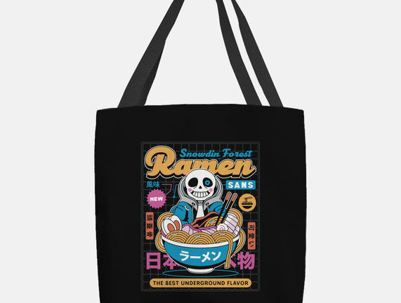 Snowdin Forest Ramen Aesthetic