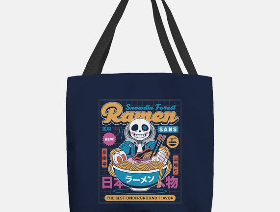 Snowdin Forest Ramen Aesthetic