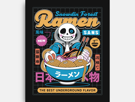 Snowdin Forest Ramen Aesthetic