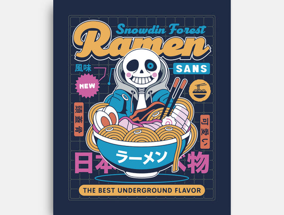 Snowdin Forest Ramen Aesthetic